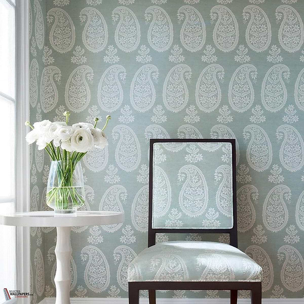 Campania Paisley wallpaper-Anna French-Selected Wallpapers-Interiors