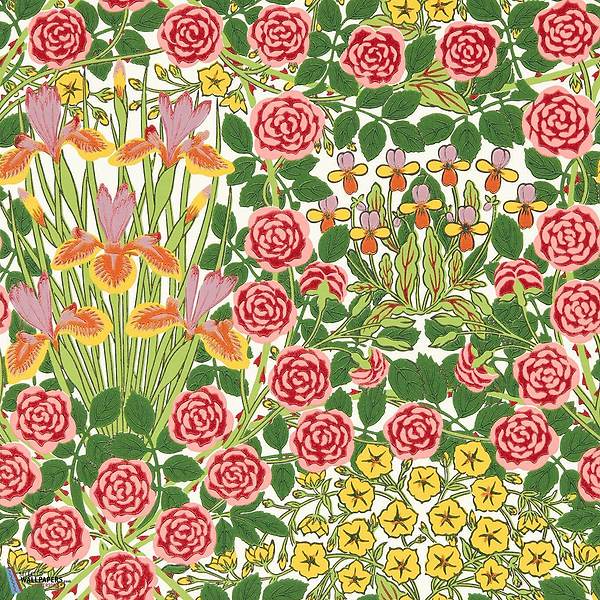 Campanula-wallpaper-Morris & Co-Sunburst-Roll-Selected-Wallpapers-Interiors