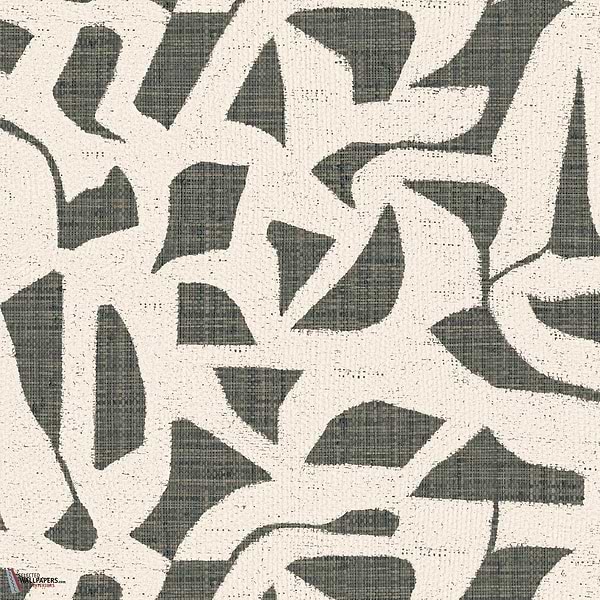 Cana Tapete-Casamance-Anthracite-Rolle-Selected-Wallpapers-Interiors