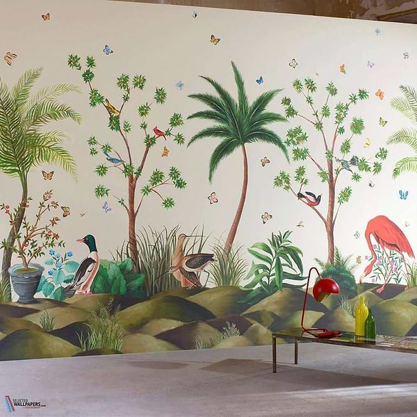Canaima wallpaper-Pierre Frey-Selected-Wallpapers-Interiors
