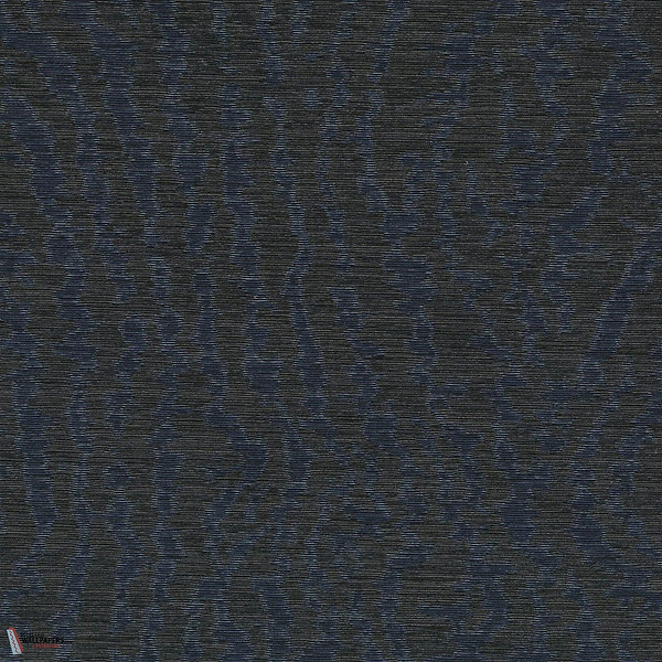 Canon Tapete-Casamance-Noir Bleu Nuit-Meter (M1)-Selected Wallpapers-Interiors