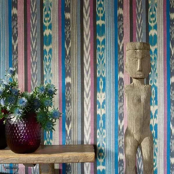 Caprus Tapete-Pierre Frey-Selected Wallpapers-Interiors