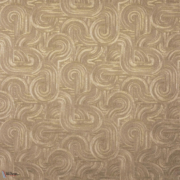 Carat Tapete-Casamance-Beige/Dore-Rolle-Selected Wallpapers-Interiors