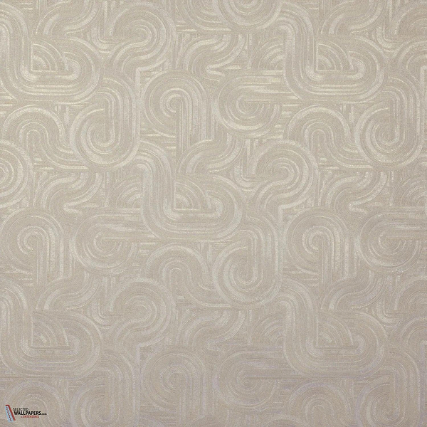 Carat Tapete-Casamance-Blanc/Dore-Rolle-Selected Wallpapers-Interiors