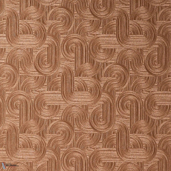 Carat Tapete-Casamance-Cuivre-Rolle-Selected Wallpapers-Interiors