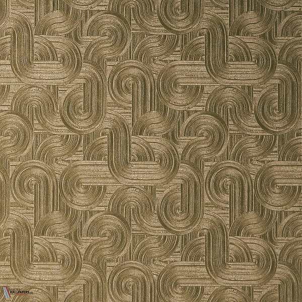 Carat Tapete-Casamance-Dore/Fonce-Rolle-Selected Wallpapers-Interiors