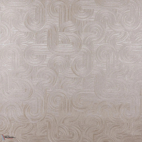 Carat Tapete-Casamance-Gris Nacre-Rolle-Selected Wallpapers-Interiors