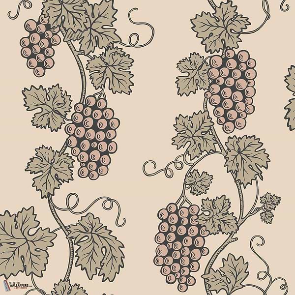 Carla wallpaper-Sandberg-Garden Green-Roll-Selected Wallpapers-Interiors