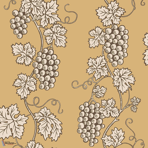 Carla wallpaper-Sandberg-Honey-Roll-Selected Wallpapers-Interiors