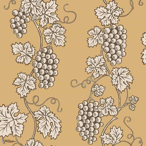 Carla wallpaper-Sandberg-Honey-Roll-Selected Wallpapers-Interiors