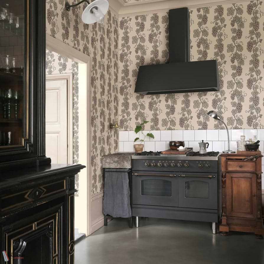 Carla wallpaper-Sandberg-Selected Wallpapers-Interiors