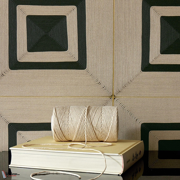 Carres Jalonnes Tapete-Elitis-Selected-Wallpapers-Interiors