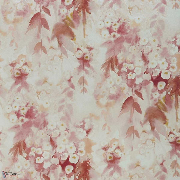 Cascade wallpaper-1838 wallcoverings-Mango-Roll-Selected Wallpapers-Interiors