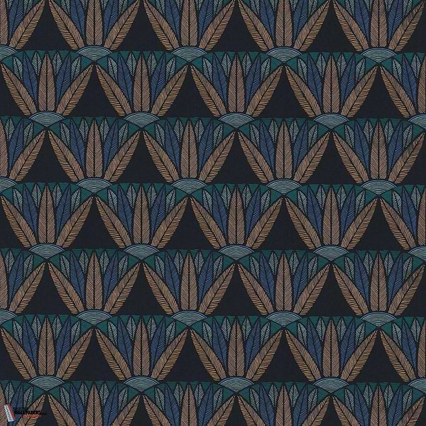 Castalia-wallpaper-Casamance-Noir/Topaze-Roll-76161738-Selected Wallpapers