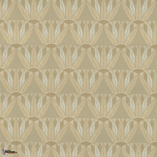 Castalia-wallpaper-Casamance-Vert Cendré/Doré-Roll-76161732-Selected Wallpapers