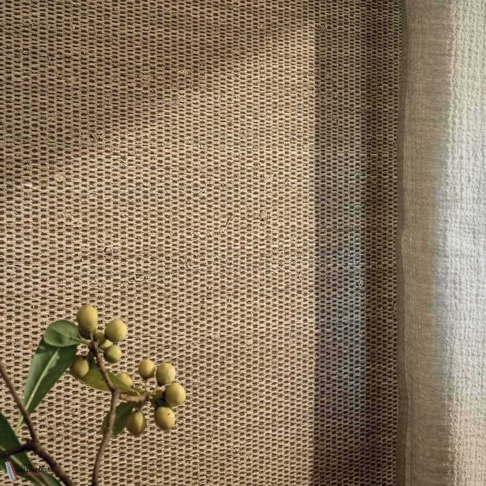Chanvre Texture wallpaper-CMO Paris-Selected Wallpapers-Interiors