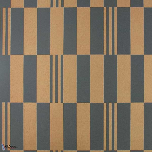 Checkerboard Metallic Wallcovering-Kirkby Design-wallpaper-Panther-Roll-Selected Wallpapers