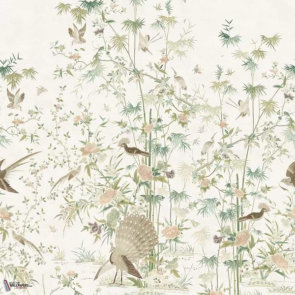 Chinoiserie Garden behang-Sandberg-Light Green-Mattic-M2-Selected Wallpapers-Interiors