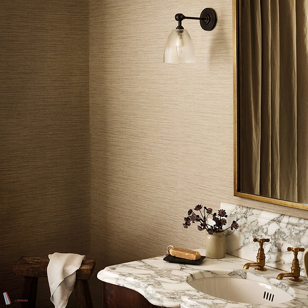 Ciro Abaca Embossed Tapete-Romo-Selected-Wallpapers-Interiors