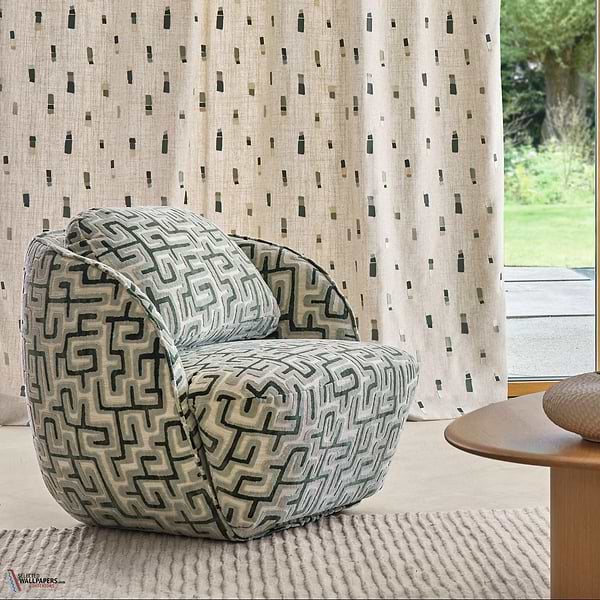 Clifton Stoff-Camengo-Selected Wallpapers-Interiors