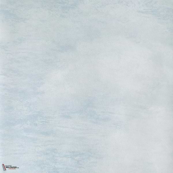 Cloud 9 wallpaper-Anna French-Blue on pearl-Roll-Selected Wallpapers-Interiors