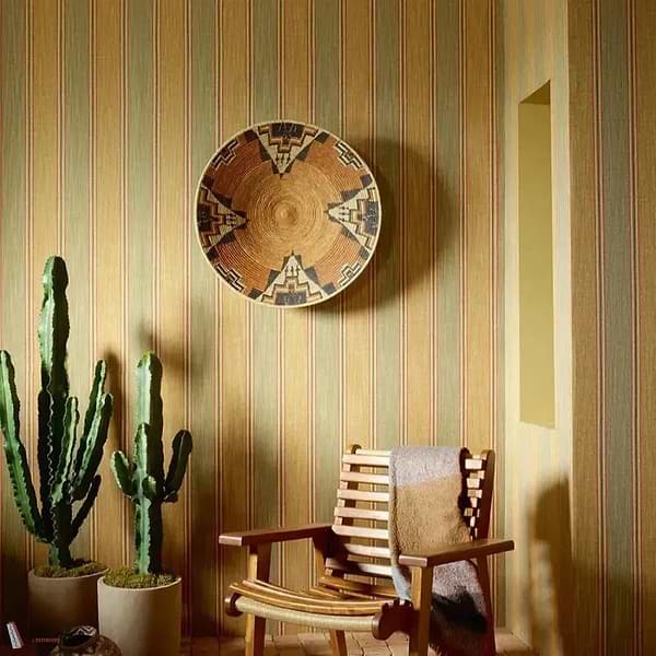 Columbia Tapete-Pierre Frey-Selected Wallpapers-Interiors