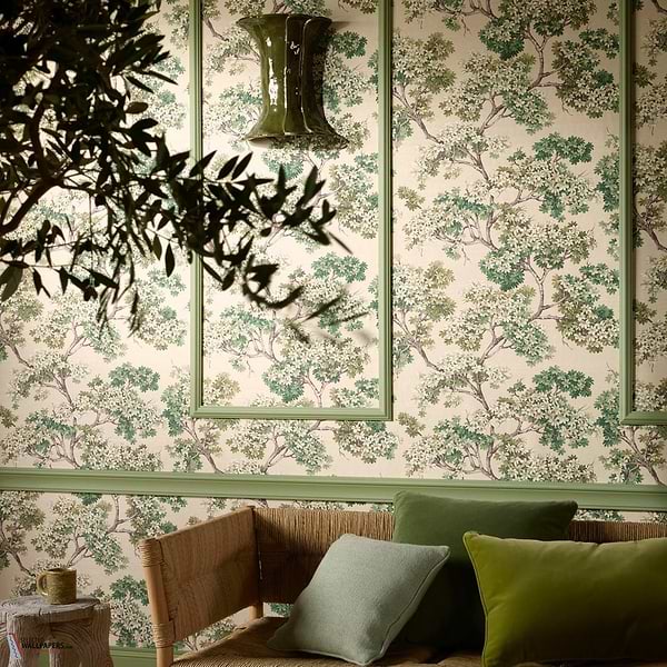 Courtine wallpaper-Pierre Frey-Selected Wallpapers-Interiors