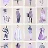 Couture Carousel behang-Cole & Son-Lavender-Rol-Selected Wallpapers-Interiors