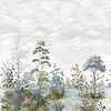 Cumbria Mural wallpaper-Anna French-Pale blue and green on pearl-Set-Selected Wallpapers-Interiors