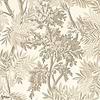 Tapestry trees wallpaper-Sanderson-Raw chocolate/slip-Roll-Selected Wallpapers-Interiors