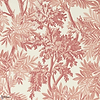 Tapestry trees wallpaper-Sanderson-Berry/pink clay-Roll-Selected Wallpapers-Interiors