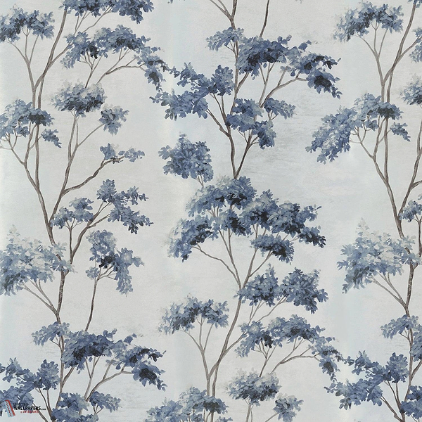 Dalton wallpaper-Anna French-Spa blue on pearl-Roll-Selected Wallpapers-Interiors