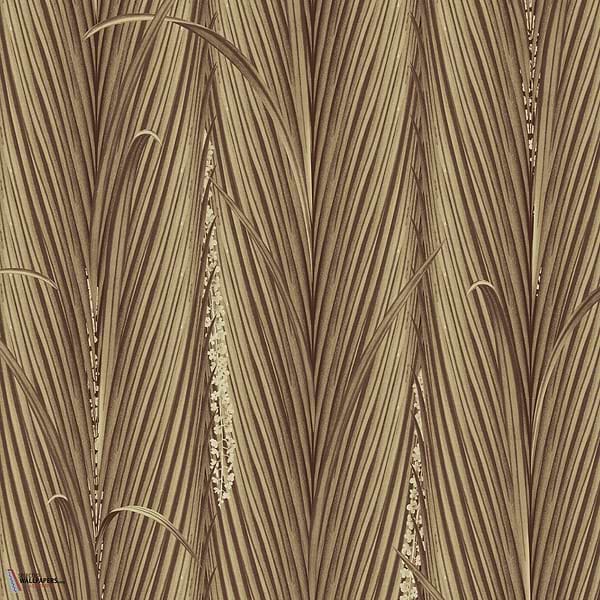 Danube Foliage wallpaper-Mind the Gap-Sepia-Roll-Selected-Wallpapers-Interiors