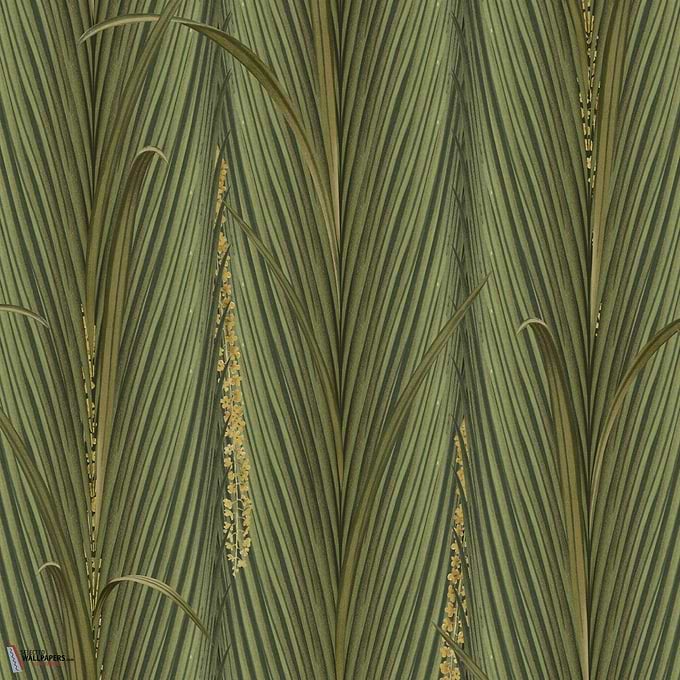 Danube Foliage wallpaper-Mind the Gap-Peridot-Roll-Selected-Wallpapers-Interiors