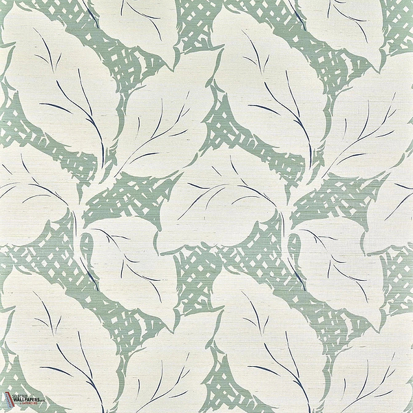 Daphne wallpaper-Pierre Frey-Celadon-Meter (M1)-Selected-Wallpapers-Interiors