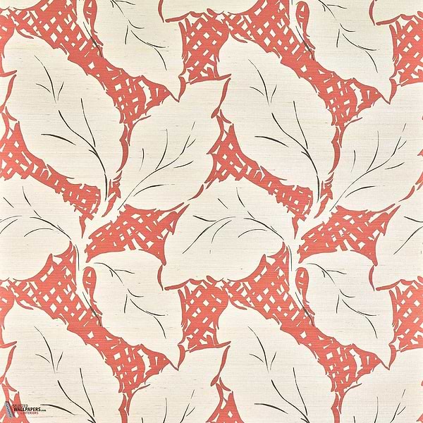 Daphne wallpaper-Pierre Frey-Corail-Meter (M1)-Selected-Wallpapers-Interiors