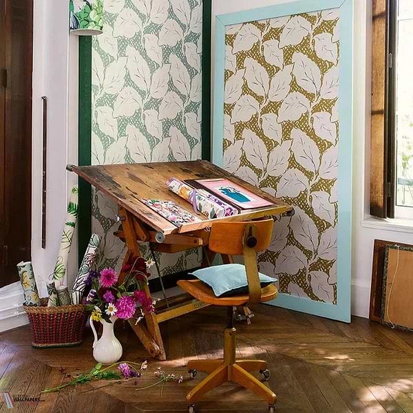 Daphne wallpaper-Pierre Frey-Selected-Wallpapers-Interiors