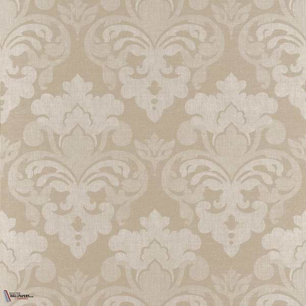 Darcy Damask wallpaper-Anna French-Beige-Roll-Selected Wallpapers-Interiors