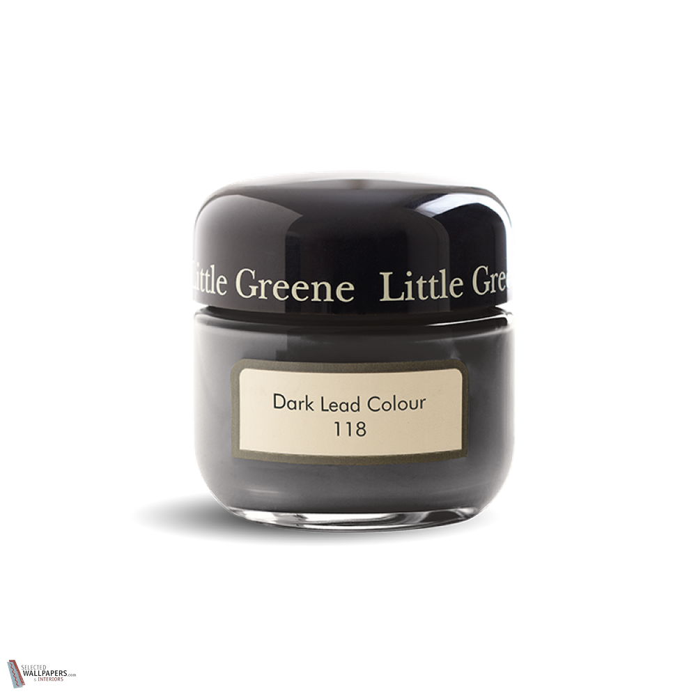 Dark Lead Colour Farbe Little Greene 118-Selected-Wallpapers-Interiors