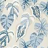 Delila Tapete-Thibaut-Blue and beige-Rolle-Selected Wallpapers-Interiors