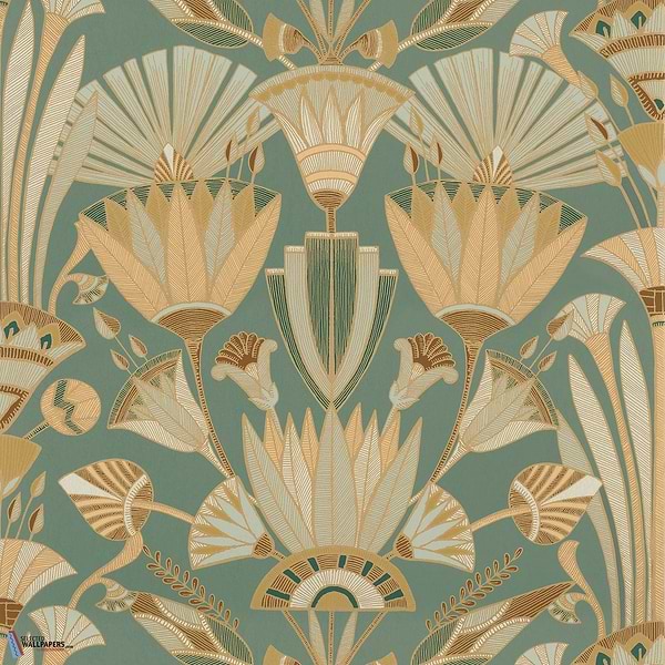 Denderah-wallpaper-Casamance-Lichen/Mordoré-Roll-76130304-Selected Wallpapers