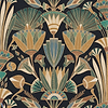 Denderah-wallpaper-Casamance-Noir/Multico-Roll-76130508-Selected Wallpapers