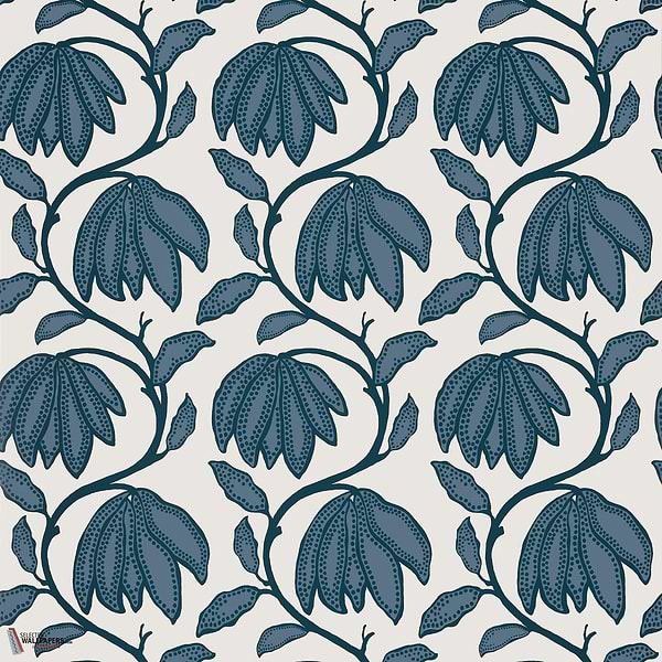 Desert flower behang-Thibaut-Mineral-Rol-Selected Wallpapers-Interiors