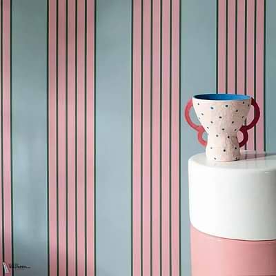 Detroit Tapete-Pierre Frey-Selected Wallpapers-Interiors