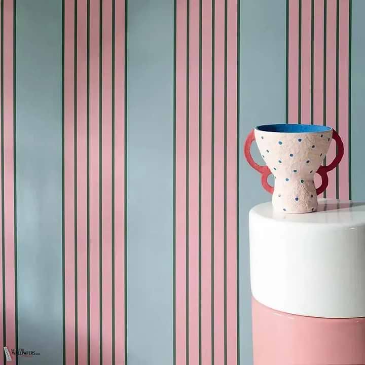 Detroit Tapete-Pierre Frey-Selected Wallpapers-Interiors