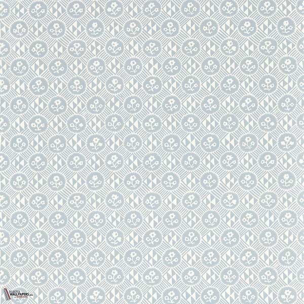 Diamonds & Flowers wallpaper-Zoffany-Shetland-Roll-Selected Wallpapers-Interiors