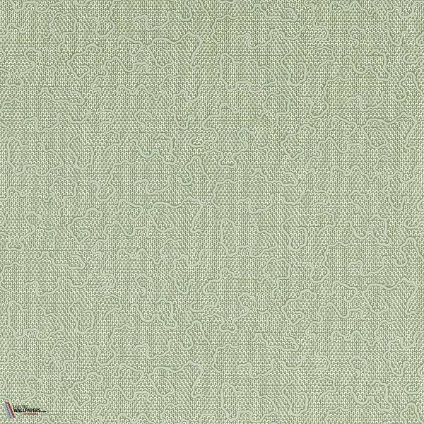 Domino Paper wallpaper-Zoffany-Eau de nil-Roll-Selected Wallpapers-Interiors
