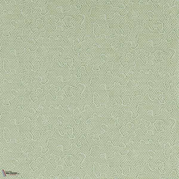 Domino Paper Tapete-Zoffany-Eau de nil-Rolle-Selected Wallpapers-Interiors