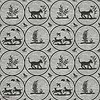 Dooley wallpaper-Thibaut-Black-Roll-Selected Wallpapers-Interiors