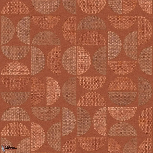 Dualis wallpaper-Casamance-Orange Brule-Roll-Selected-Wallpapers-Interiors